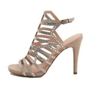 Madden Girl Rhea Rhinestone Heels SZ 7